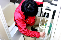 部品洗い